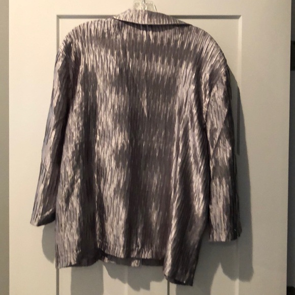 Silver jacket by Chico’s - Picture 2 of 2
